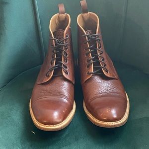 Men’s Tan Taft Dress Boots - Size 44 EU